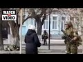 'You piece of sh*t' Ukrainian woman confronts invading Russian soldier