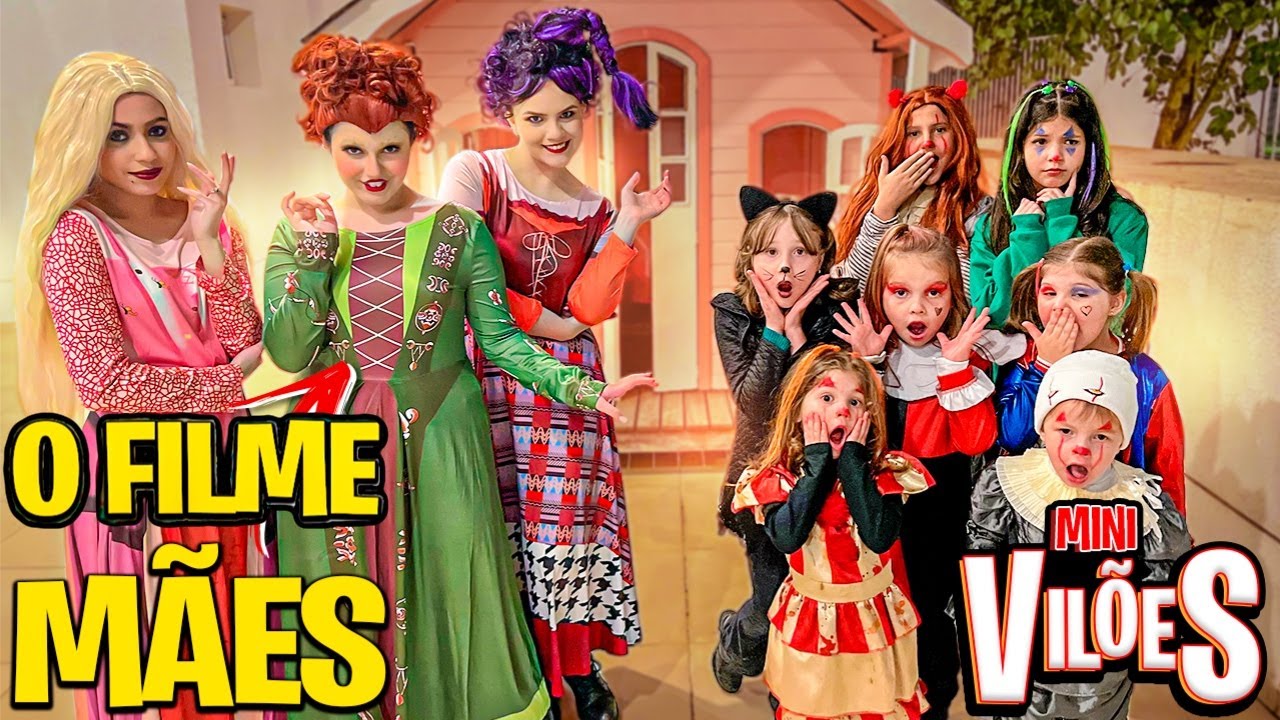O FILME DOS FILHOS DOS VILÕES FORAM ATACADOS PELAS BRUXAS QUE FINGIRAM SER SUAS MÃES EM 24 HORAS !