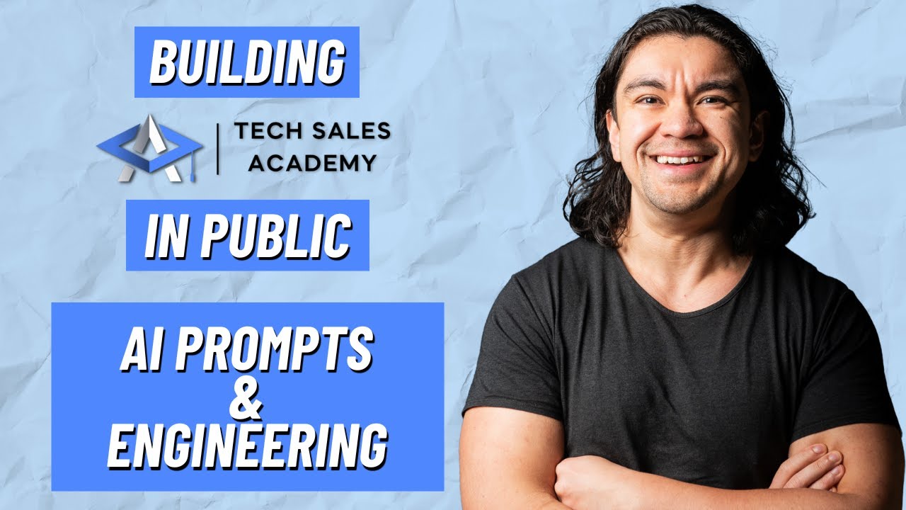Big steps forward & building a personal GPT - Building Tech Sales Academy in Public