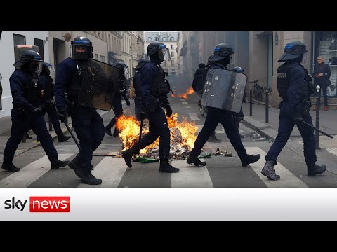 France: Fears for King Charles&#039; first state visit as protests continue