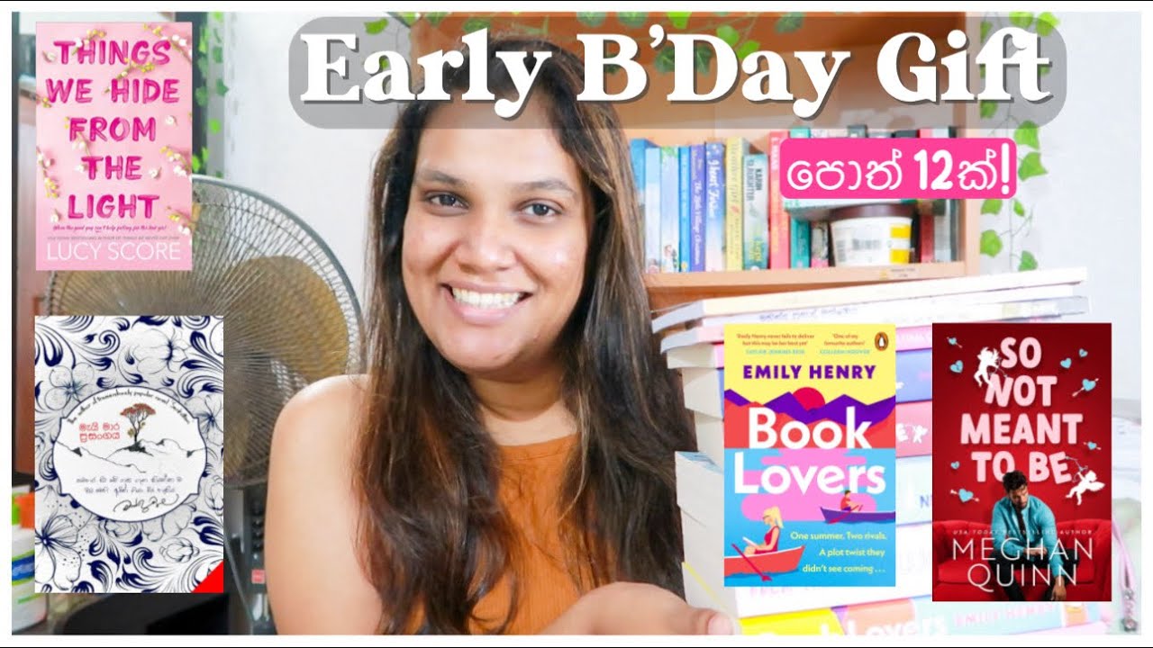 EARLY BIRTHDAY GIFT Books Haul 11 11 Sale early-birthday-gift-books-haul-11-11-sale