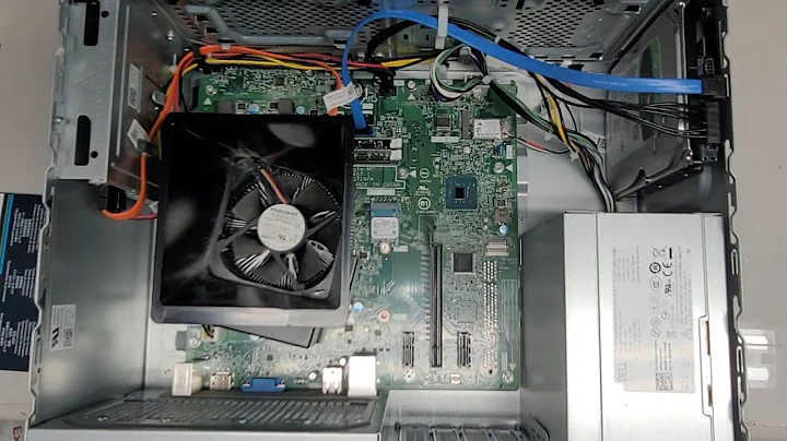 DELL Inspiron 3670 Disassembly RAM SSD Hard Drive Upgrade Replacement Repair