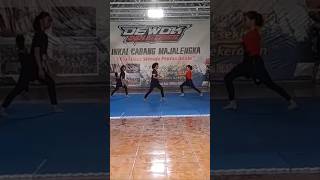 Karate training