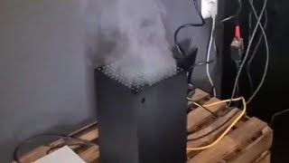 Xbox series X problems: smoke, loud sound, and light of death