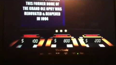 Jeopardy 1st edition - game 1 part 1