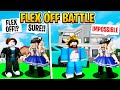FLEX OFF BATTLE!! NOOB WITH *ALL GAMEPASS* VS FAKE FLEXER IN ROBLOX BROOKHAVEN RP!!