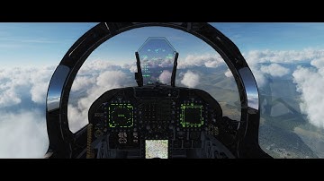 DCS World: Cloud Surfing in the F/A-18C