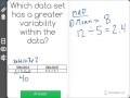 Mean Absolute Deviation and Variability