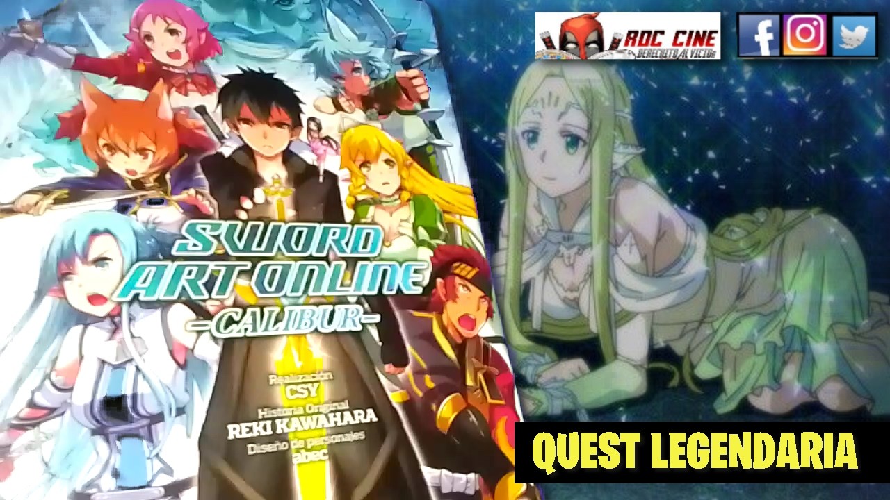 Sword Art Online - Calibur | Tomo Unitario de la Quest Legendaria | Ivrea Manga | RDC Cine
