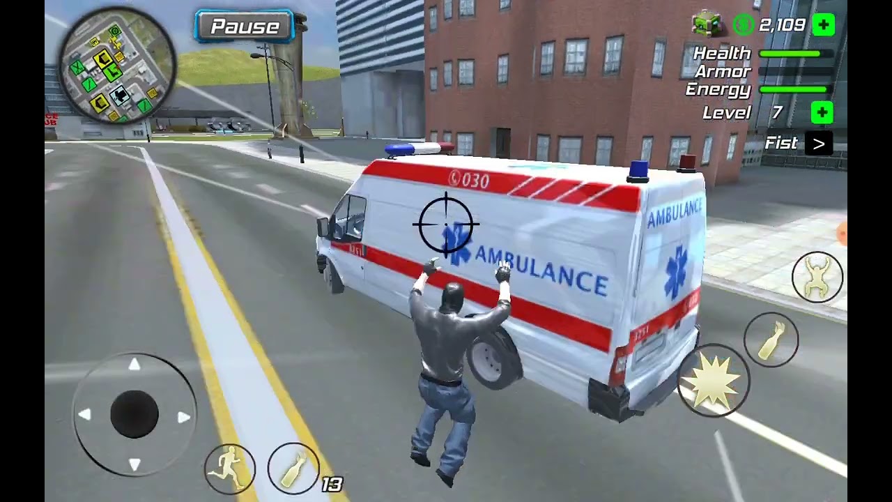 become a police officer in rope frog ninja hero (XYgaming pro)