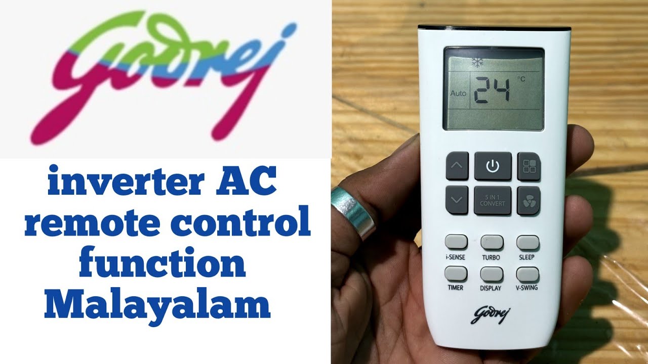 Godrej Inverter AC Remote Functions Malayalam 2024 Models YouTube godrej-inverter-ac-remote-functions-malayalam-2024-models-youtube
