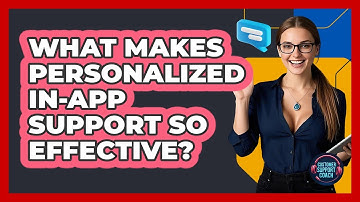 What Makes Personalized In-app Support So Effective? - Customer Support Coach