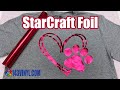 How to Use StarCraft Electa Foil and Siser Adhesive HTV Tutorial | 143VINYL