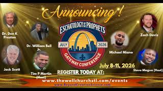 Eschatology of Prophets Conference 2026 @AskthePastorBible3D