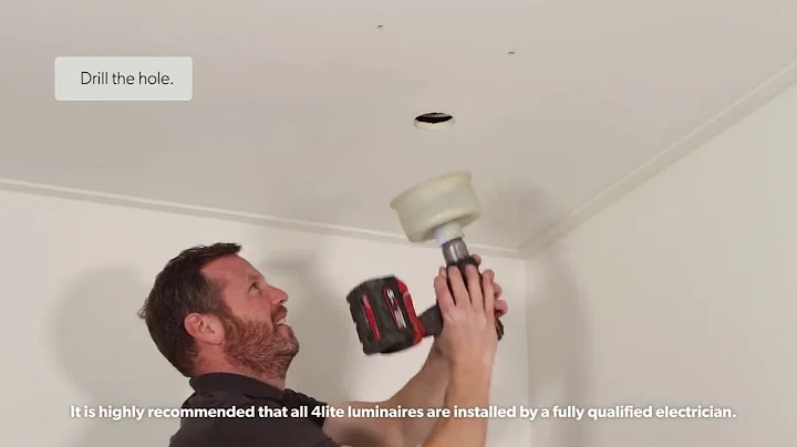 How to install 4lite's IP65 Fire Rated CCT Downlight 6 pack