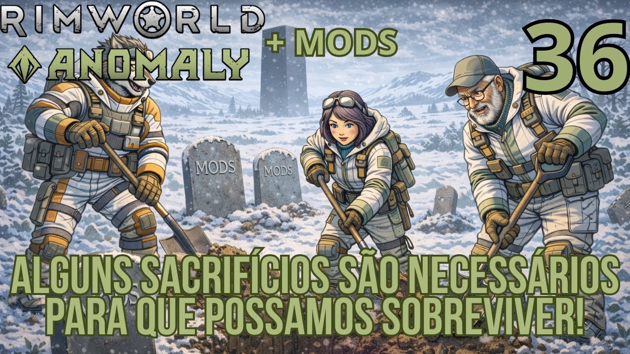 Alguns sacrifícios são necessários para que possamos sobreviver! - RimWorld: Anomaly com MODs | #36