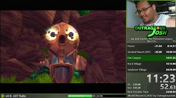 Jak and Daxter No FCS Speedrun in 24:07 |  LOL THAT ENDING