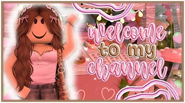 WELCOME to my CHANNEL┊new 2025 gfx intro 🍪┊aurlique