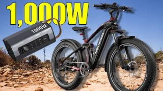 Unveiling the Mokwheel Obsidian: The Ultimate Dual Suspension 1000W Ebike