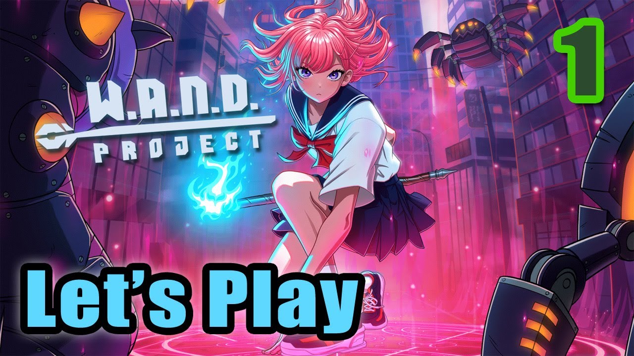 Let's Play - W.A.N.D. Project - Full Gameplay - Roguelite Bullet Hell - Fast Paced Action RPG