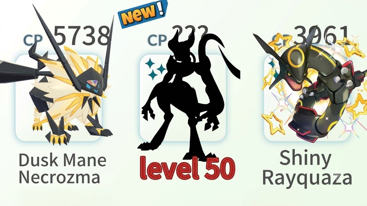 LEVEL 50 ✨ SHINY Legendary, Fusions and Rayquaza team battle in