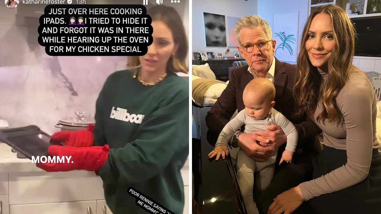 Katharine McPhee's Oven Blunder Accidentally Baking Her Son's iPad