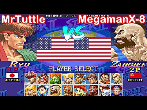 Super Street Fighter II X: Grand Master Challenge - MrTuttle vs MegamanX-8