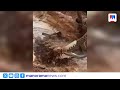 അടഞ്ഞ ഓട ജെസിബി ഉപയോഗിച്ച് തുറന്നു; ആലപ്പുഴയിലെ വെള്ളക്കെട്ടിന് താൽക്കാലിക ആശ്വാസം | Alappuzha