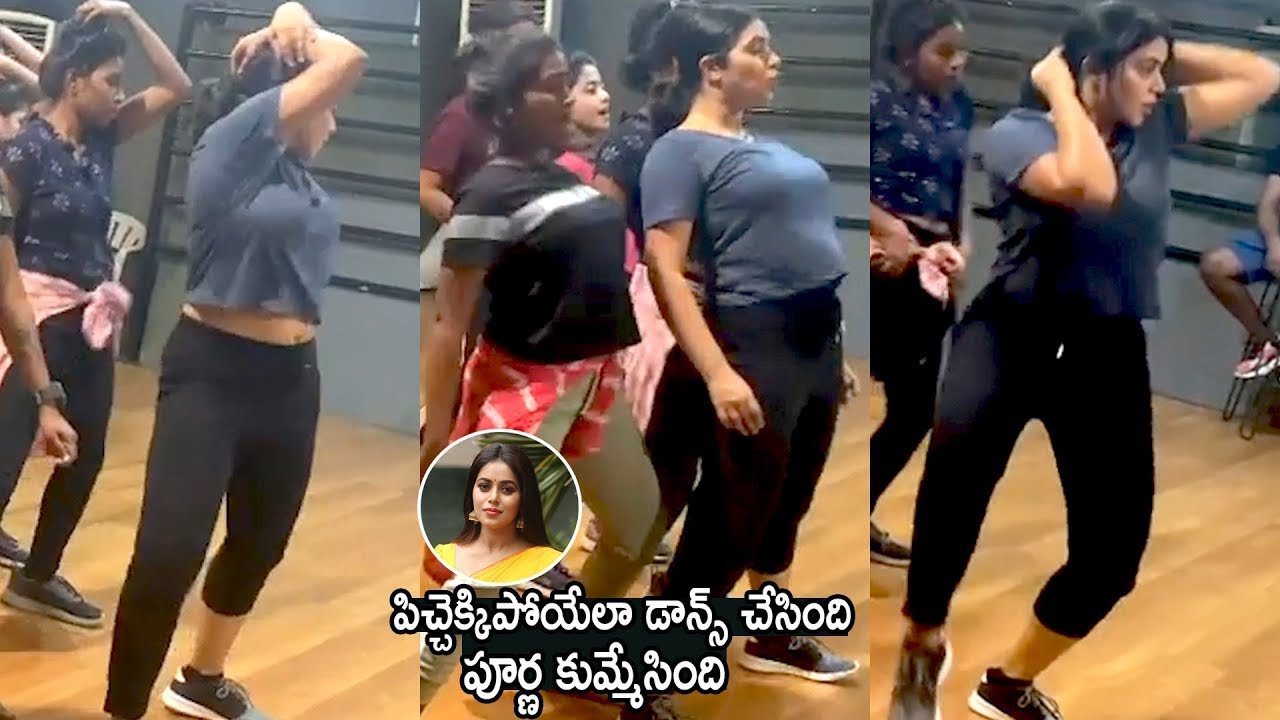 Actress Poorna Crazy Energetic Dance Practice |  