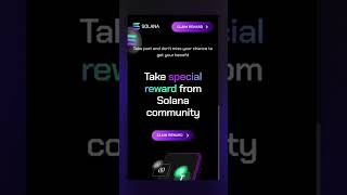 Free 5 Solana Airdrop 2025  Limited Time Only shorts sol solana airdrop cryptocurrency