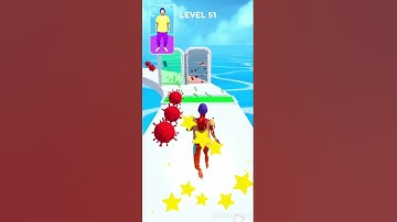 DNA Run 💊 🧪 🩸 Gmaeplay All Levels walkthrough Android iso💠#shorts