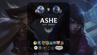 Ashe ADC vs Aphelios - KR Challenger Patch 13.12