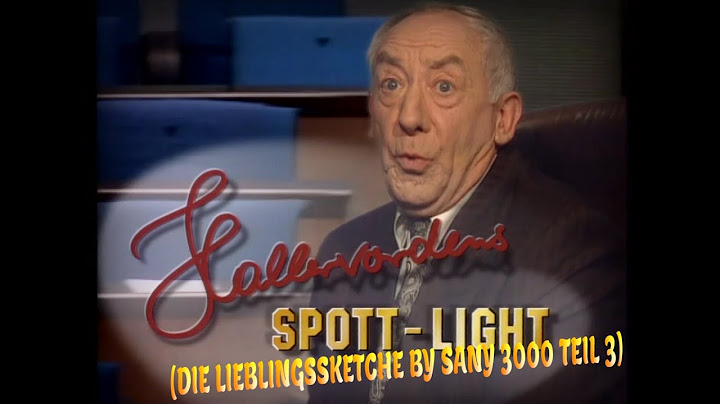 Hallervordens Spott-Highlights – Die Lieblingssketche by Sany 3000 (Teil 3)