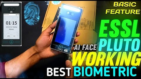 Essl AI-Face Pluto | Working & Overview | 9310636613