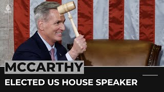 McCarthy becomes US House speaker, but with diminished power