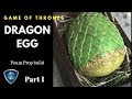 Game of Thrones DIY Foam Dragon Egg prop part 1