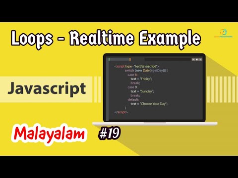 Javascript for Beginners - 19 | Loops Realtime Example | Malayalam | Learn Programming with Rafeeque