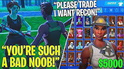 i pretended i was a default skin then showed my recon expert fortnite duration 14 02 - fortnite expert skin