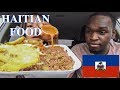 ASIAN FIANCE TRIES CARIBBEAN FOOD | HAITIAN FOOD | MUKBANG 먹방