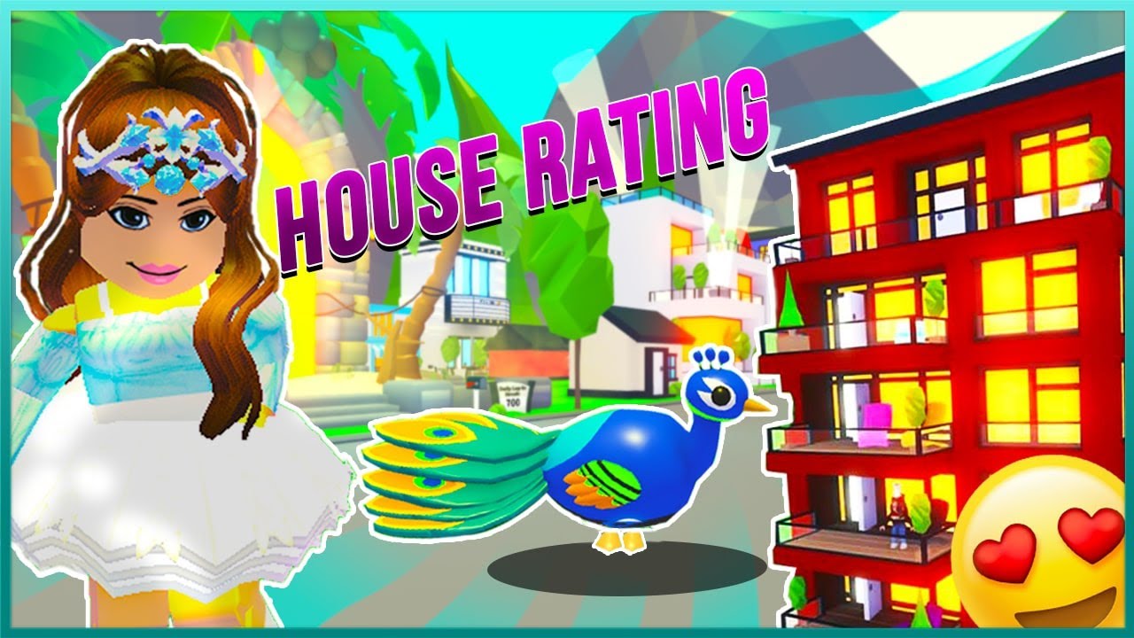 NEON Peacock and House Rating In ADOPT ME! (ROBLOX)