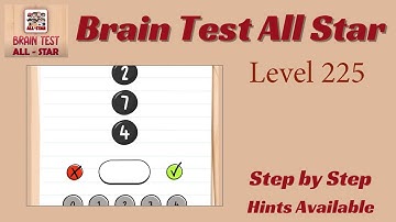 Brain Test All Star Level 225 – Quick & Easy Solution!