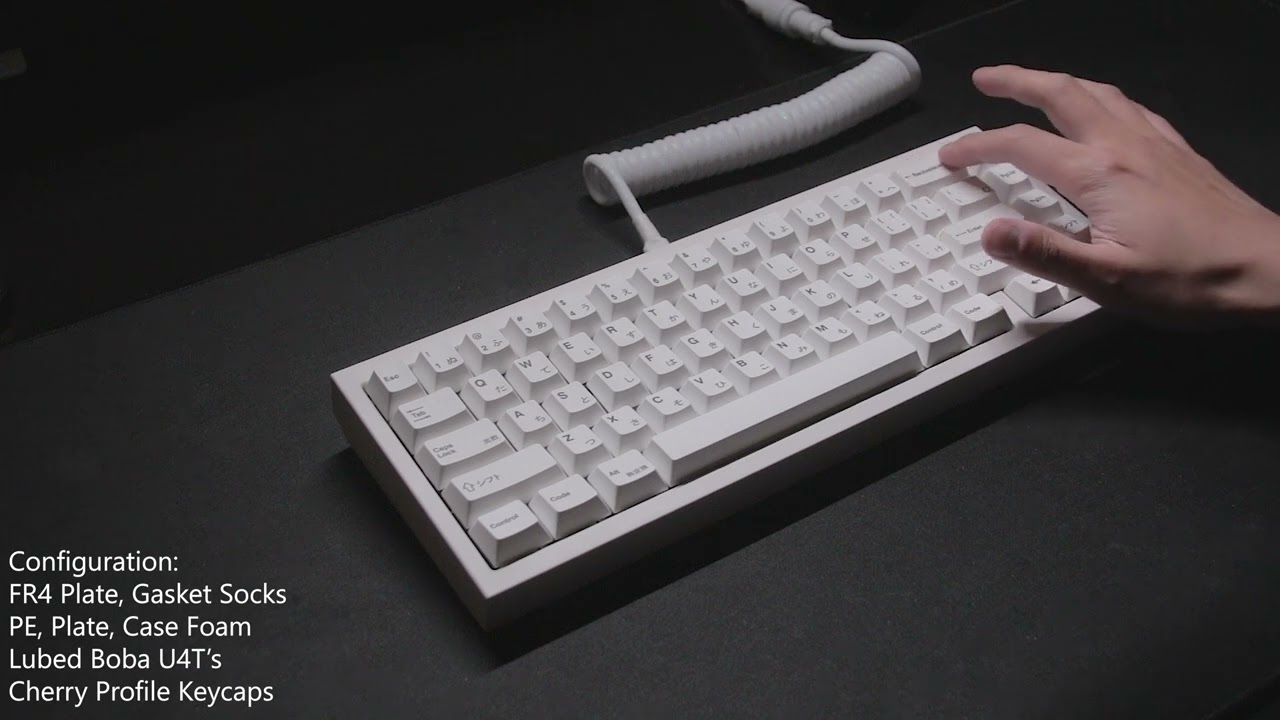 QK65 w/ FR4 Plate & Boba U4T's YouTube