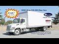 2020 Hino 338 26ft Box Van with Liftgate