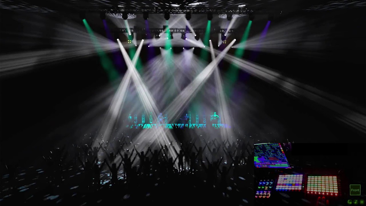 Network Test LIVE | lighting improv over improv | Grandma3onpc w capture.se 2024