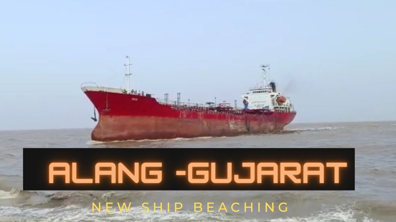 Today New Ship Beaching Alang Alang Ship Vlogs Alang Alang Ship