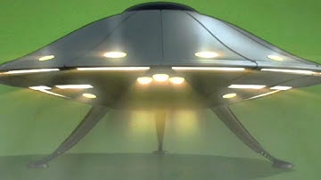 FxGuru ufo landing green screen