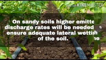 Drip irrigation unit 9 read 3 std 11