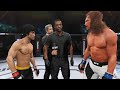 Bruce Lee vs. Big Daddy (EA Sports UFC 2)