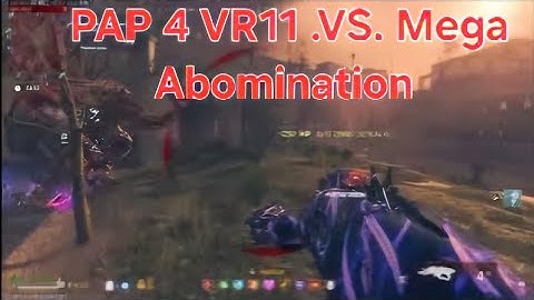 Mw3 zombies- PAP 4 VR11 vs Mega Abomination