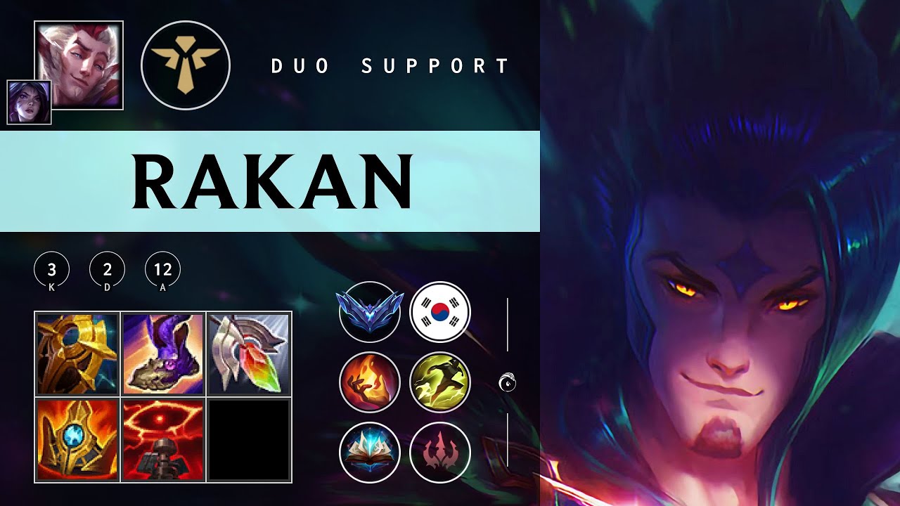 Rakan Support vs Yuumi - KR Diamond Patch 25.24